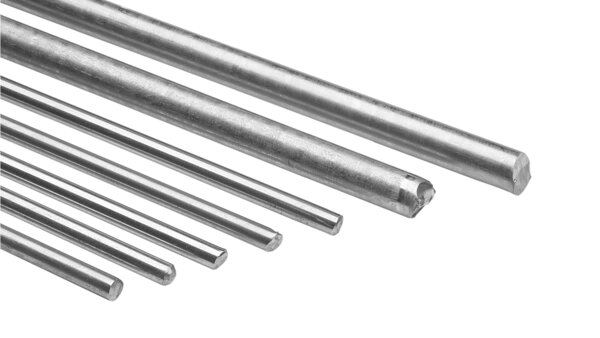 Rods made of NiFe and CoFe